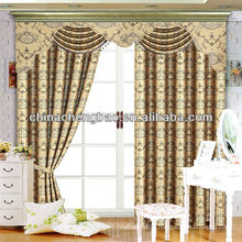 Jacquard blackout curtain